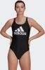 Adidas Performance Infinitex sportbadpak zwart/wit online kopen