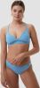 Protest gestreepte triangel bikinitop MIXSUPERS blauw/wit online kopen