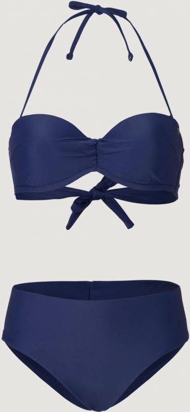 O'Neill strapless bandeau bikini Haava Malta blauw online kopen