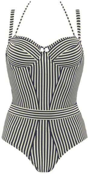 Marlies Dekkers Holi Vintage Plunge Balconette Badpak | Wired Padded Blue ecru 70b online kopen