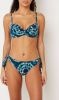 Marlies | dekkers Lotus bikinislip met strikjes en grafische print online kopen