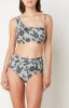 Marlies | dekkers Star Coral high waisted bikinislip met print en geknoopt detail online kopen