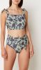 Marlies | dekkers Star Coral voorgevormde longline bikinitop met print online kopen