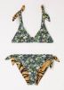 Scotch & Soda reversible triangel bikini donkergroen/oranje online kopen