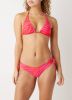 Seafolly strik bikinibroekje met zebraprint roze/rood online kopen
