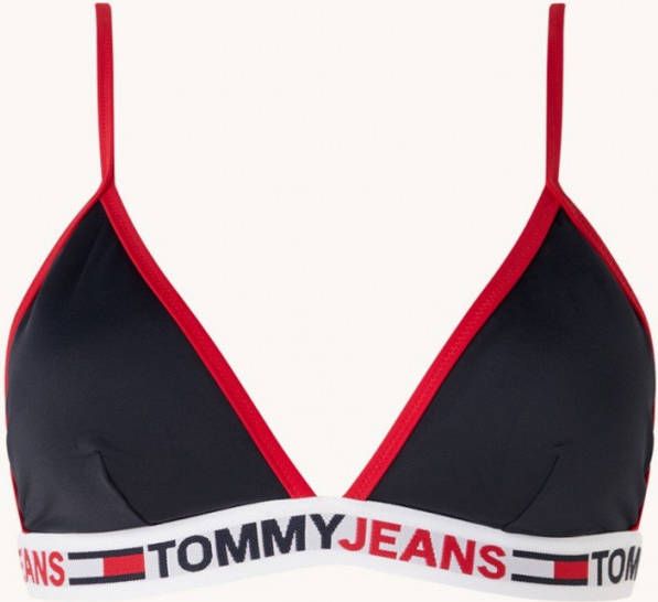 Tommy Hilfiger Voorgevormde triangel bikinitop met uitneembare vulling online kopen
