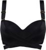 Marlies Dekkers cache coeur plunge balconette bikini top | wired padded black online kopen