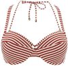 Marlies Dekkers Holi Vintage Push Up Bikini Top | Wired Padded Red ecru 80b online kopen
