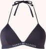 Tommy Hilfiger Swimwear Triangel bikinitop Clara met merkopschrift online kopen