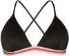 Protest Mm Dalis Triangle Bikini Top Dames Zwart/Ass. Bloem online kopen