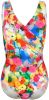 Maritim Badpak met kleurrijk dessin Geel/Rood/Blauw online kopen