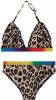 Vingino triangel bikini Zenza met panterprint bruin/multi online kopen