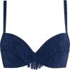 Marlies Dekkers alabama swing push up bikini top | wired padded deep blue waves online kopen