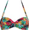 Marlies Dekkers hula haka plunge balconette bikini top | wired padded rainforest and gold online kopen