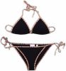 Burberry Triangel bikinitop met uitneembare padding en bikinislip in set online kopen