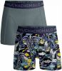 Muchachomalo Boxershorts 2 Pack Price Guns N Roses , Blauw, Heren online kopen