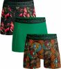 Muchachomalo boxershort Rastafarian set van groen/bruin online kopen