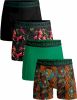 Muchachomalo boxershort Rastafarian set van groen/bruin online kopen