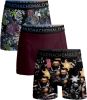 Muchachomalo Boxershorts 2 pack shorts Rolling Stones Beatles Zwart online kopen