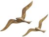 Wanddecoratie vogels set van 2 in bruin van heine home online kopen