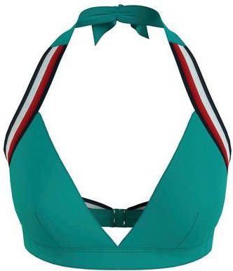 Tommy Hilfiger Swimwear Triangel bikinitop Lucy met gestreepte inzetten online kopen