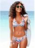 Venice Beach bikinibroekje met all over print blauw/roze online kopen