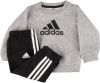 Adidas Performance joggingpak grijs melange/zwart/wit online kopen