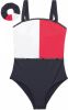 Tommy Hilfiger Badpakken One Piece Donkerblauw online kopen