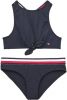 Tommy Hilfiger Bikinis Crop Top Set Donkerblauw online kopen