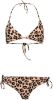 Falcon triangel bikini Bodile met panterprint beige/zwart online kopen