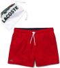 Lacoste short de bain à patch logo , Rood, Heren online kopen