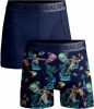 Muchachomalo boxershort Biker Poseison set van 2 donkerblauw online kopen