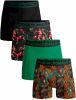 Muchachomalo boxershort Rastafarian set van groen/bruin online kopen