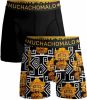 Muchachomalo boxershort Mayans set van 3 goud/zwart online kopen