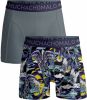 Muchachomalo Boxershorts 2 Pack Price Guns N Roses , Blauw, Heren online kopen