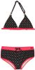 Protest triangel bikini met sterren print Tiara zwart/wit online kopen