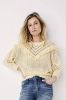 Summum 7s5646 7872 fringe sweater cotton acrylic knit online kopen