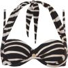 TC WOW strapless beugel bikinitop met zebraprint zwart/wit online kopen