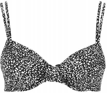 Lascana beugel bikinitop met all over print zwart/wit online kopen