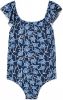 Mango Kids badpak met ruches donkerblauw online kopen