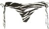 Seafolly strik bikinibroekje met zebraprint zwart/wit online kopen