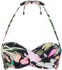 S.Oliver RED LABEL Beachwear Bandeau bikinitop Herfst met een bloemmotief online kopen