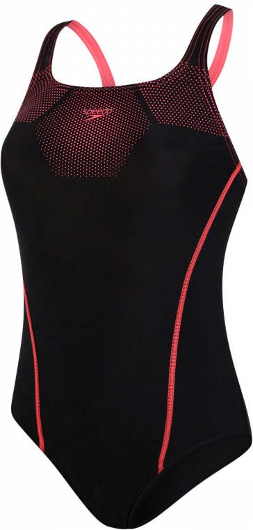 Speedo Endurance10 sportbadpak Medalist zwart/rood online kopen
