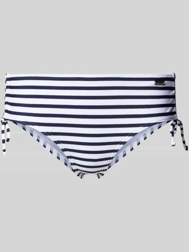 VENICE BEACH Bikinibroekje met strikdetails, model 'Summer' Donkerblauw