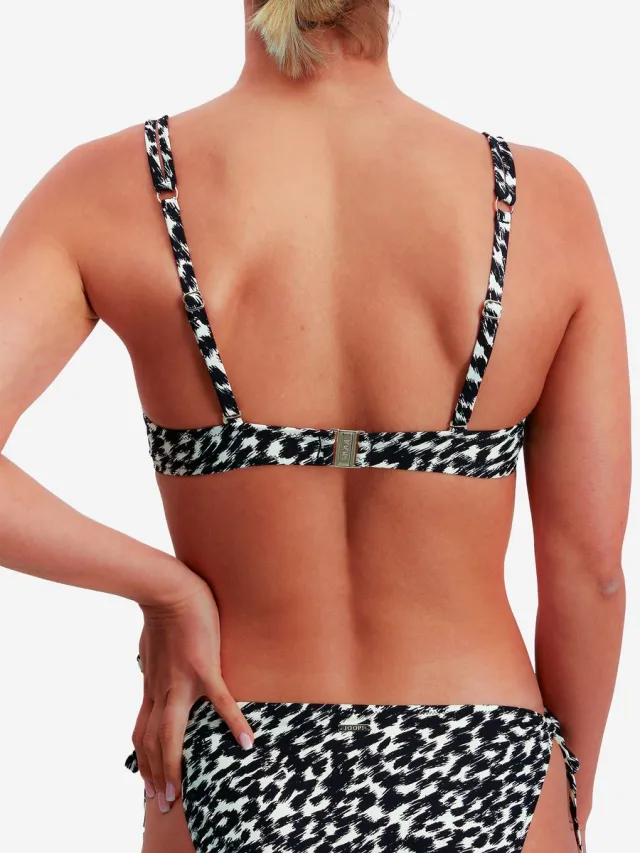 Joop! Bügel-Bikini-Top Animal zwart