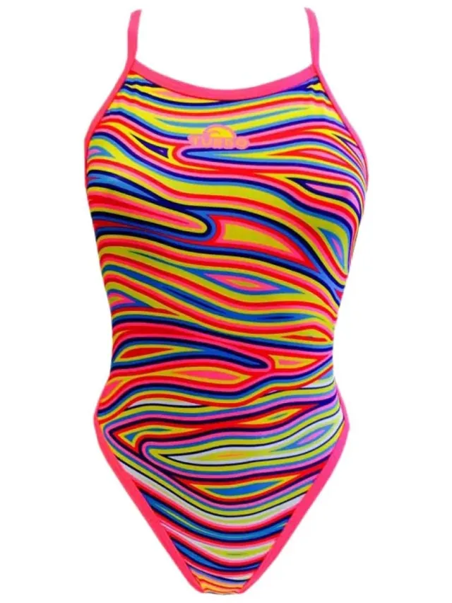 Turbo Flow Revolution Zwemkleding Veelkleurig 5XL Vrouw Pink