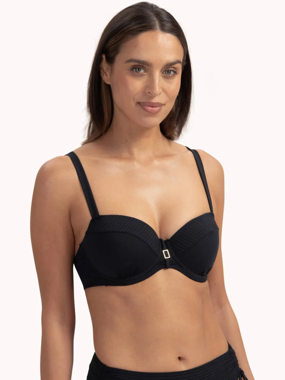 Cyell voorgevormde beugel bikinitop zwart, foto 4