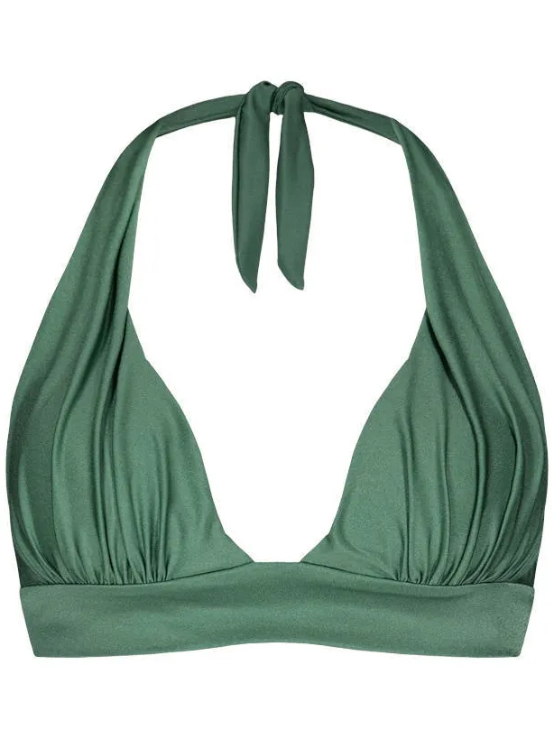 Barts Isla triangel bikinitop groen, foto 2