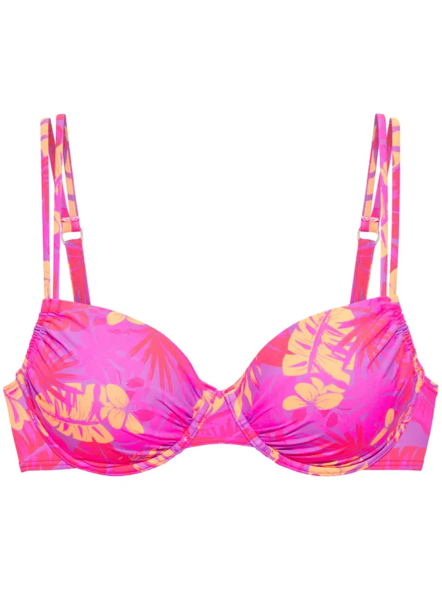 beugelbikinitop roze lila, foto 2