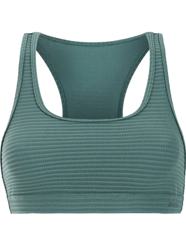 Protest MIXEAGERT SURF crop bikinitop groen